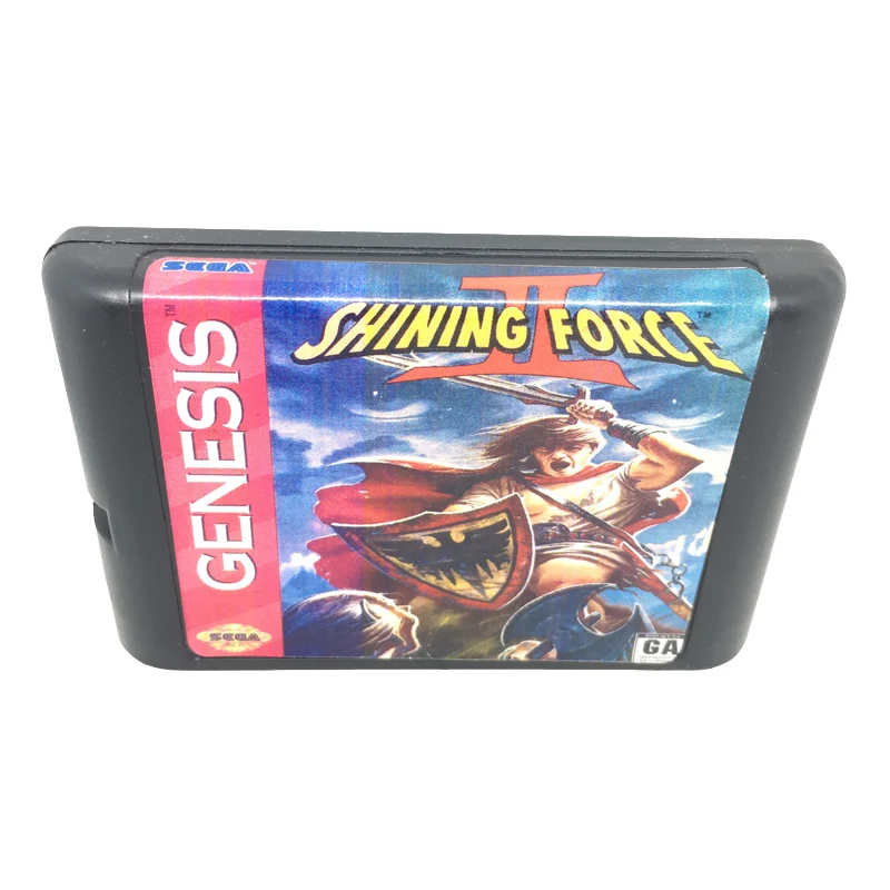

Shining Force 2 for 16 bit Game Card Game Cartridge for Sega Mega Drive / Genesis System EUR/USA Shell