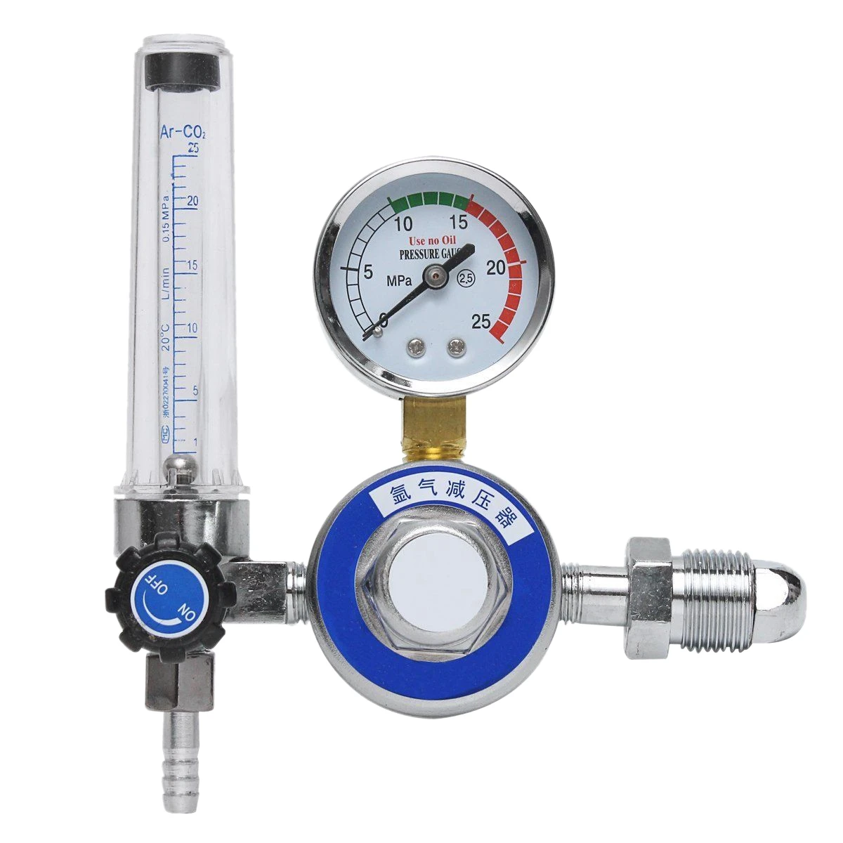 Сварочный газовый аргон Co2 Mig Tig расходомер сварочный регулятор Калибр сварщик подходит G5/8 25mpa сварочный датчик для электроинструмента