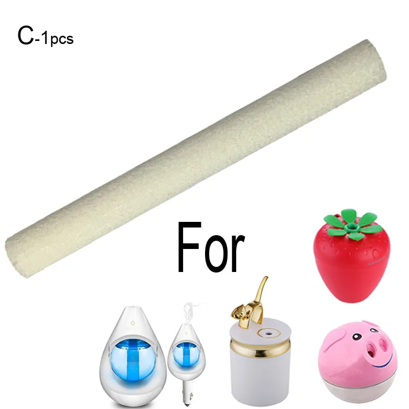

Essential Oil Diffuser filter Sponges Refill Sticks Wick Replacements for Car Pig Strawberry Cat Aroma Humidifier Aroma 1 pcs