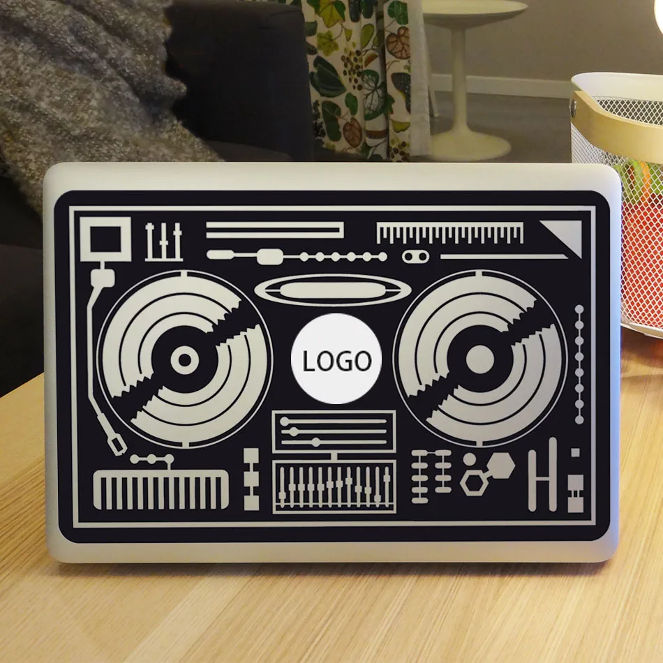 Переводная наклейка для ноутбука DJ наклейки Apple Macbook Air Retina 11 12 13 15 дюймов DJing Mac|sticker