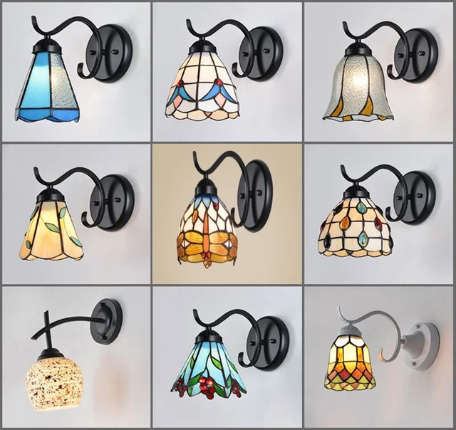 Moderne Mediterrane Wandlamp 110 V 220 V Acht Keuze Led Wandlamp