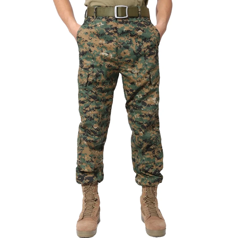 Men's Winter Casual Pants Multi-Pockets Digital Cargo Pants New Spring Long Trousers Cargo Pants Military Cargo Pants Men Casual Pants