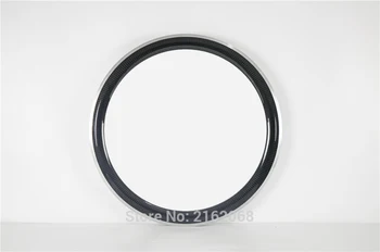 

Newest 700C 50mm Fixed Gear/Track/Road bicycle twill 3K carbon fibre bike wheels clincher rim with alloy brake surface Free ship