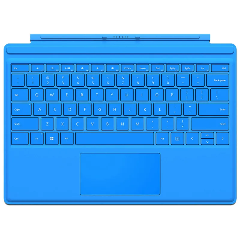 Профессиональный клавиатура для поверхности touch чехол для Microsoft Surface Pro 3 Pro 4 Планшеты клавиатура