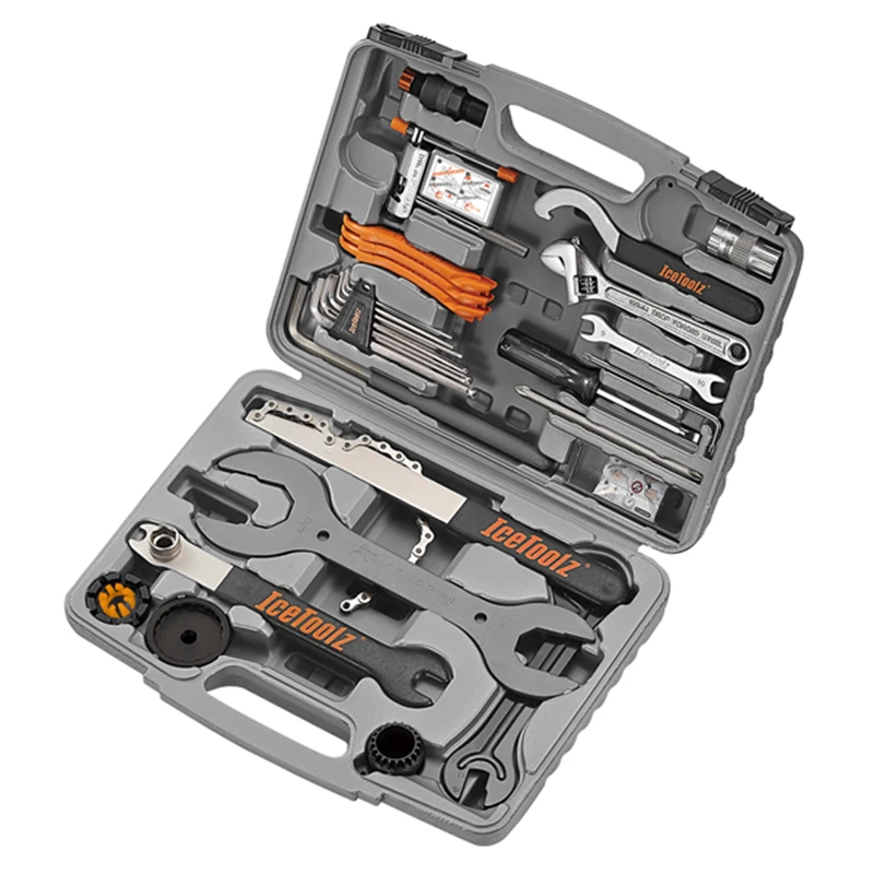 IceToolz Kit de herramientas de reparación de ciclismo, 46 en 1,  multifunción, 82A6|Herramientas de reparación de bicicleta| - AliExpress