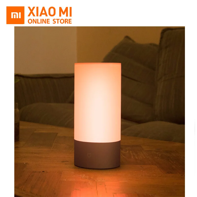

Original Xiaomi Mijia Smart Bed Lights Indoor Bedside Lamp 16 Million RGB Dimmed Lights Touch Control Bluetooth via Mijia APP