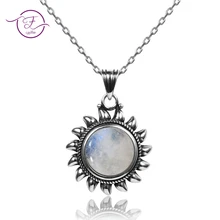 Дизайн подвески в виде солнца ожерелье s 925 пробы серебряные ювелирные изделия ожерелье для женщин и мужчин Популярные изысканные вечерние подарки