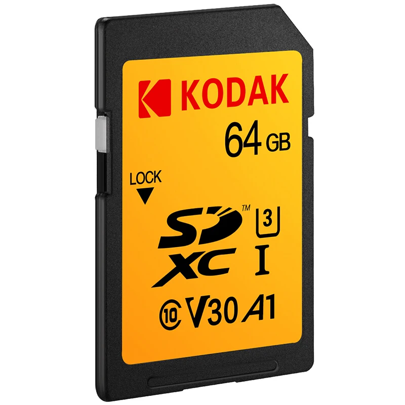 Карта памяти Kodak SD SDHC sd-карта 16 ГБ 32 ГБ 64 Гб 128 ГБ 256 ГБ SDXC C10 U3 U1 V30 UHS-I картао де карты памяти для камеры