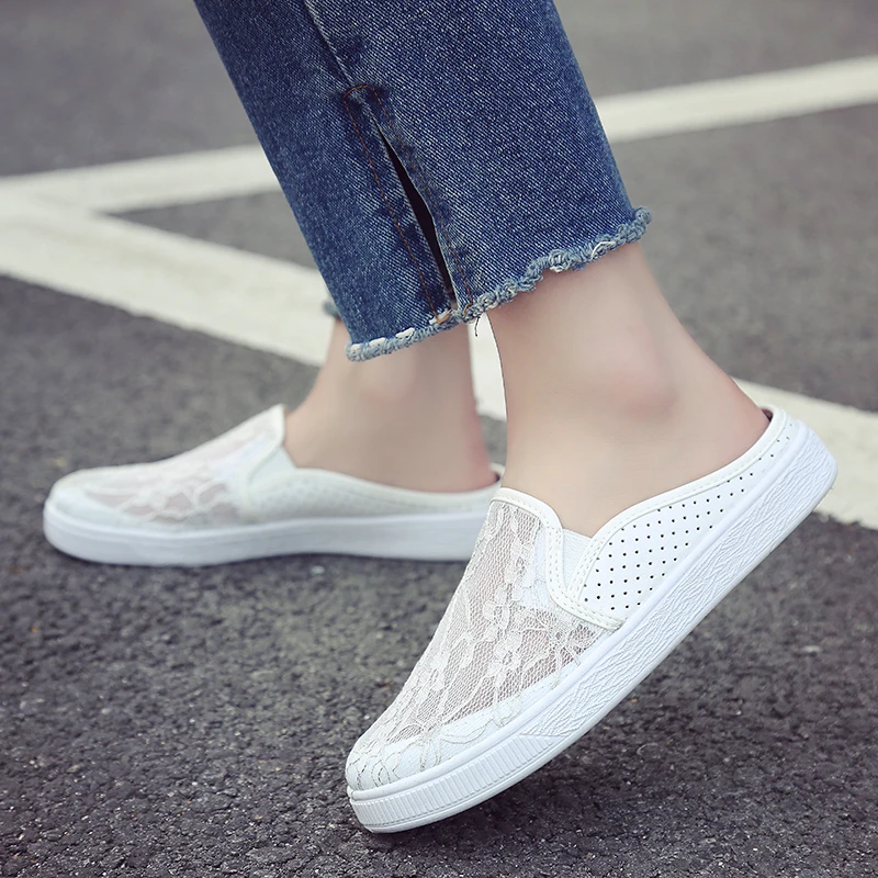 Women's Flats Shoe Embroidery Female 2018 Spring Summer Women Shoes Slip on Loafers Chaussures Pour Femmes Sale | Обувь