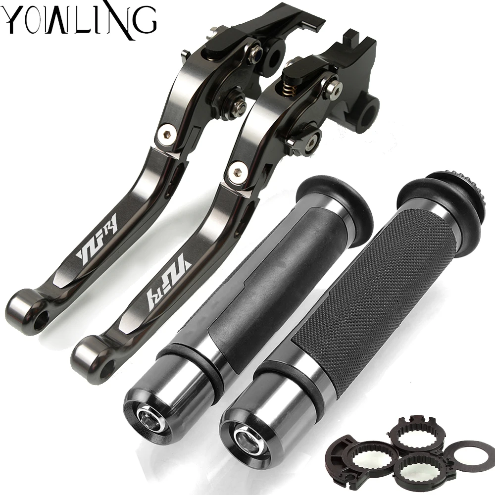 Color : A Set of Styles JIANXING Durable Stylish for Motorcycle Accessories Extendable Brake Clutch Levers Handlebar Hand Grips Ends for Y.A.M.A.H.A YZF R1 1999 2000 2001 2002 2003 Easy to Install 