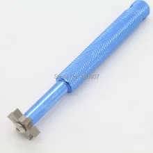 Синяя точилка для гольфа, паз, устройство для прочистки и ухода, инструмент-утюги и клинья, 3 x V форма и 3 x U форма