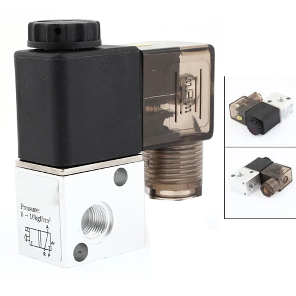 

IMC Hot 3V1-06 DC 12V 2 Position 3 Way Pneumatic Solenoid Valve