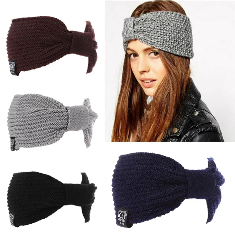Multifonction hiver femmes chapeau bandeau cache oreilles Crochet Turban  tricoté laine tête Wrap bonnets casquette hip hop chapeaux Bonnet |  AliExpress