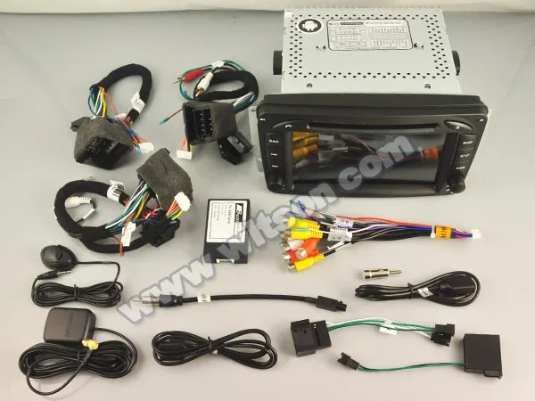 Excellent WITSON Android 9.0 Octa core PX5 CAR DVD player For MERCEDES-BENZ C CLASS W203 CLK W209 M W163 4GB RAM 64 CAR GPS NAVIGATION 4