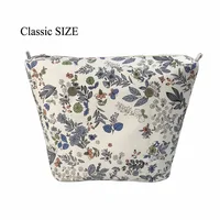 New Accessories Colorful waterproof canvas Lining Pocket interior inserts Inner for obag o bag silicon bag women handbag 2