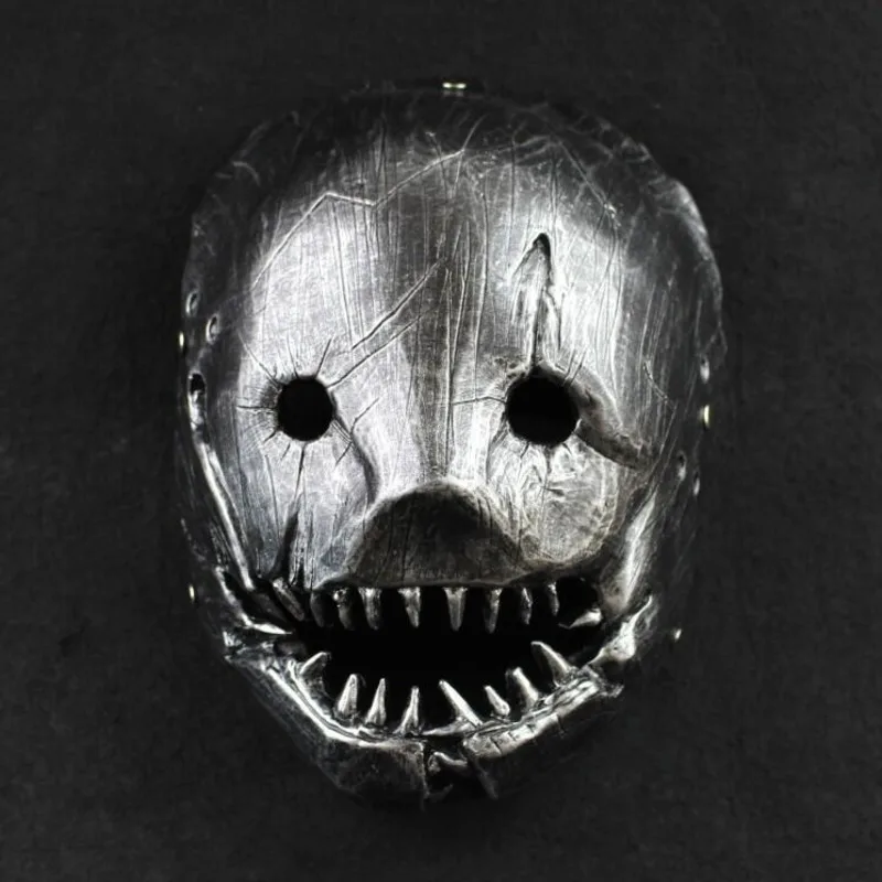 Special Product  Halloween Game Dead By Daylight For The Trapper Evan Macmillan Resin Mask Horror Adult Masks Cospla