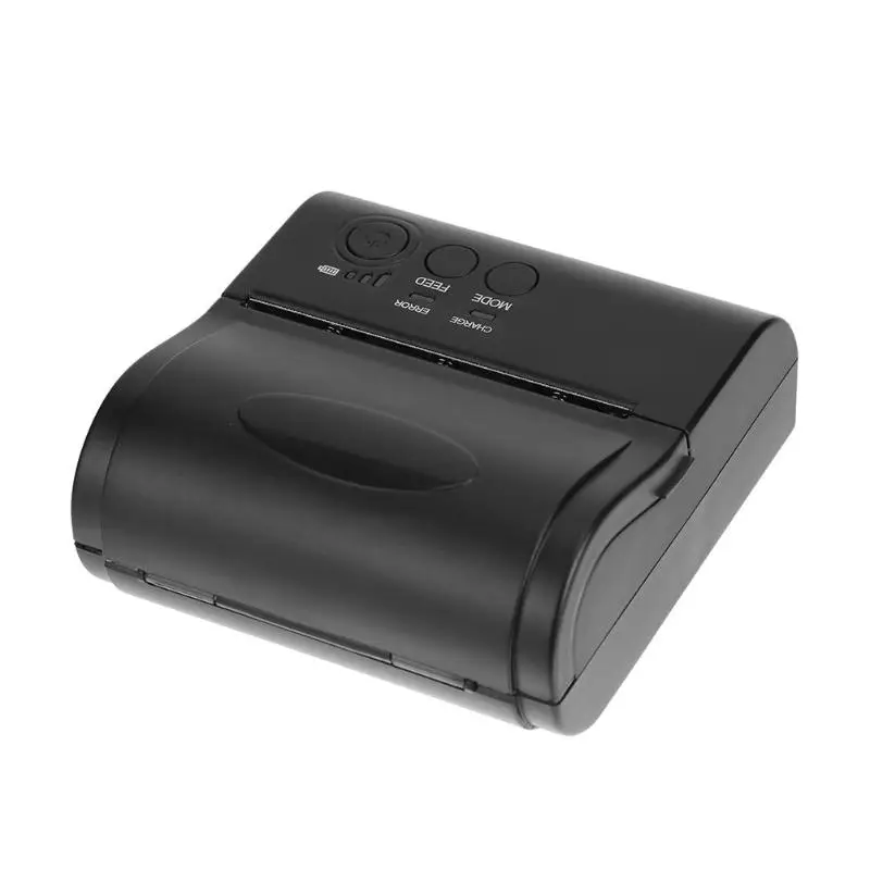POS-8001 203 точек на дюйм Мини Портативный USB термальность чековый принтер беспроводной Bluetooth ручной принтеры для Supermak поддержка ESC/POS/STAR
