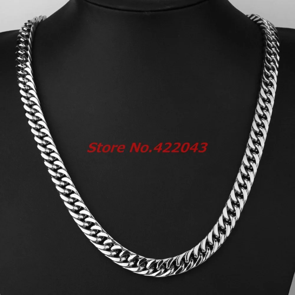 Cute 10mm Personality 7 40" Hiphop Mens Chain Boys Cuban Curb Link