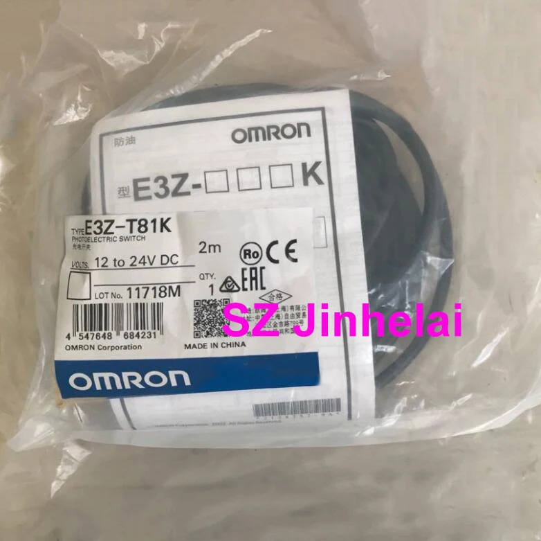 OMRON E3Z-T81K подлинный фотоэлектрический переключатель 2 м