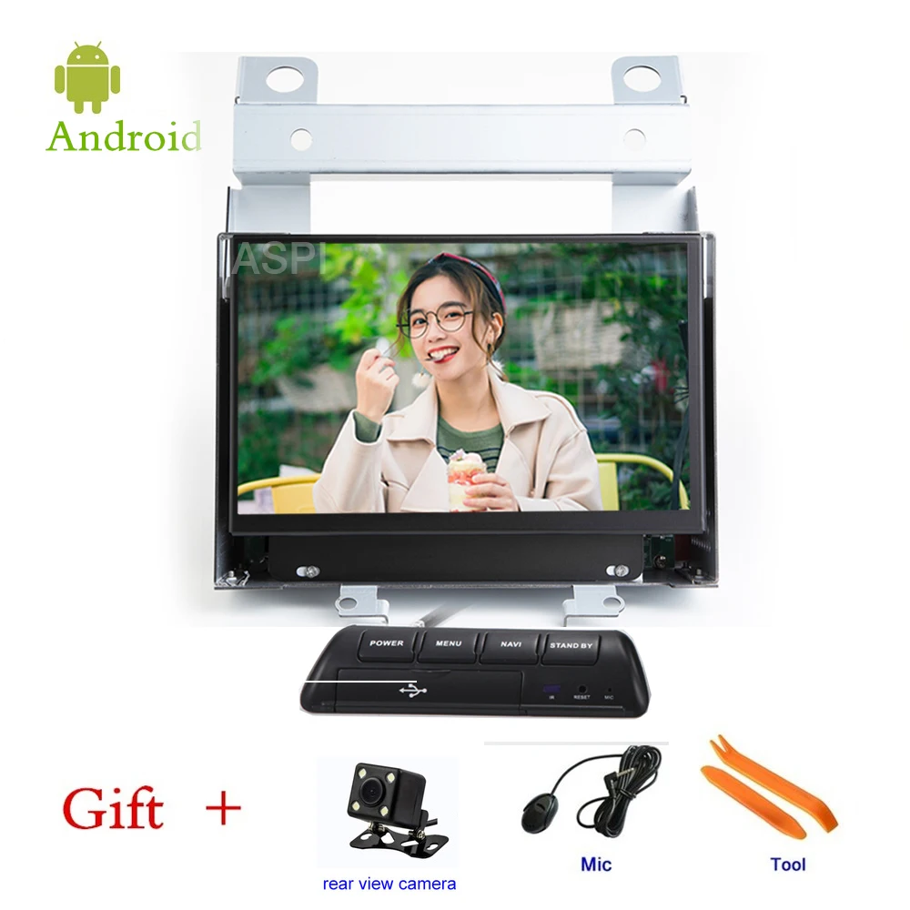 

DSP Chip Android 9.0,Car Multime player For Land Rover Freelander 2 GPS stereo audio navigation,One DIN ISP 7'' screen