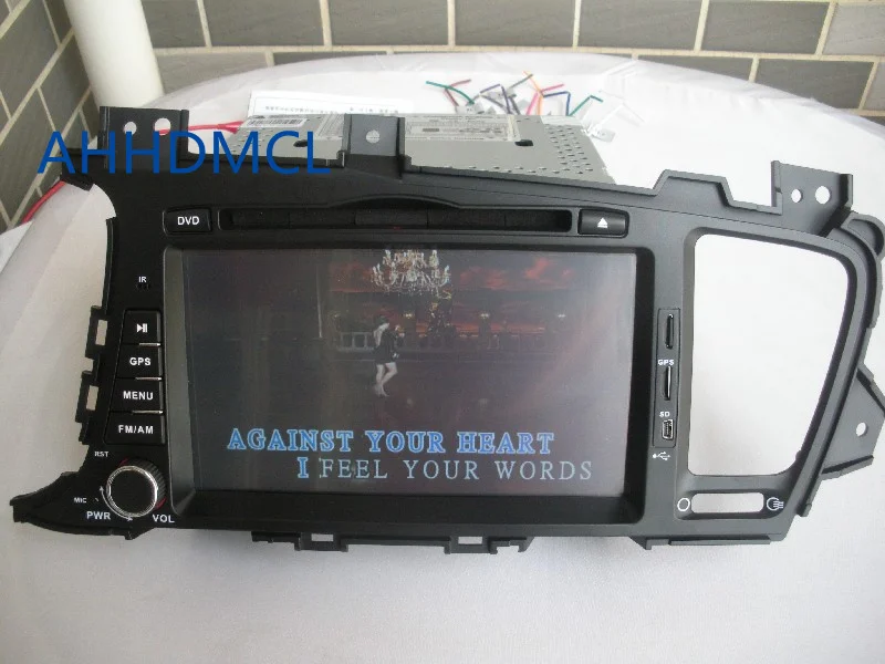 Best AHHDMCL Car Multimedia Player DVD Stereo Audio Radio GPS Navigation For Kia K5 Optima Magentis 2011 2012 2013 5