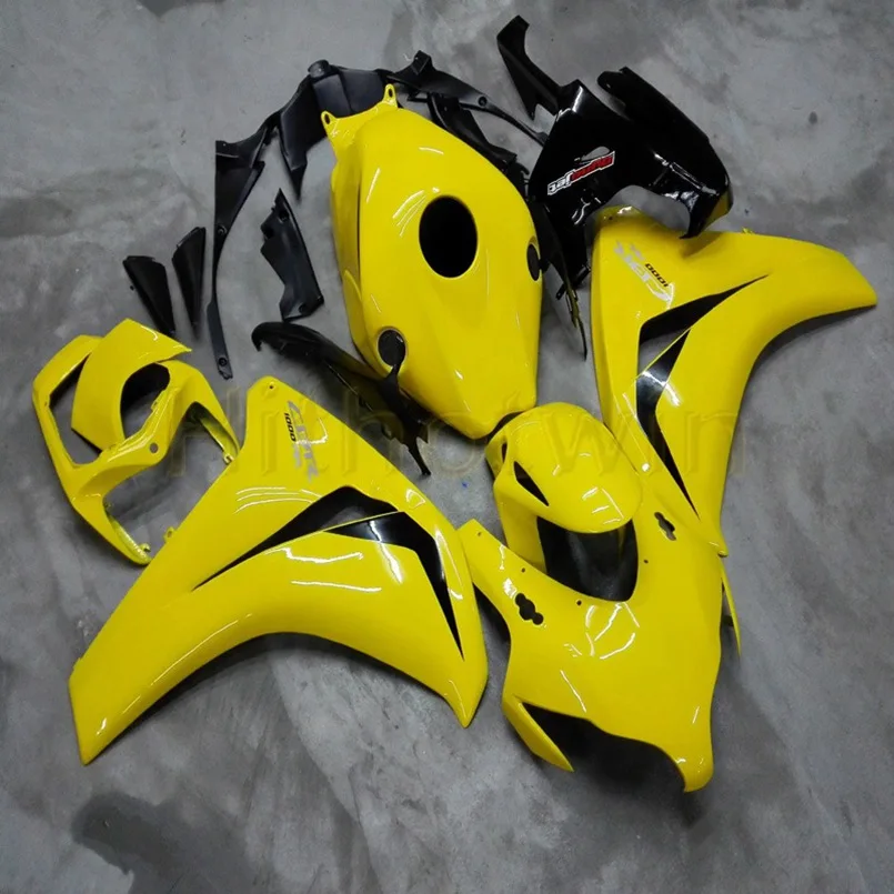 Пользовательские Обтекатели мотоцикла для HONDA CBR1000RR 2008 2009 2010 2011 мотор панели+ Botls+ литьевая форма красный белый синий