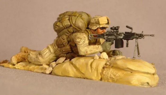 

1/35 scale Modern Warfare Army gun gun miniatures Resin Model Kit Model Free Shipping