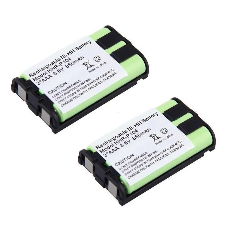 1 х 3,6 В батарея домашнего телефона для Panasonic HHR-P104 HHR-P104A/1B HHRP104 type 29