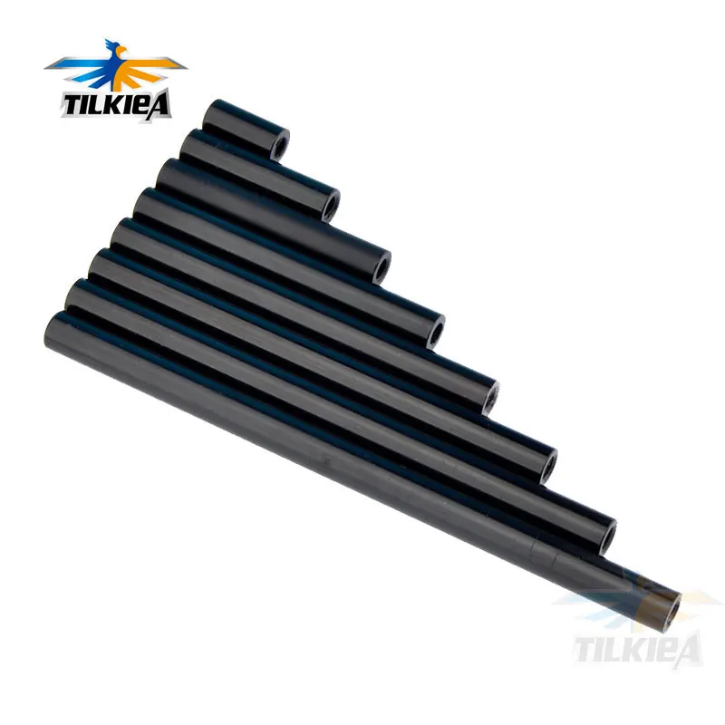 

M3 21 Size Aluminium Standoff Alloy Tube Column Spacers 4/5/8/10/11/12/15/16/100mm for RC DIY Aircraft Quadcopter Models Black