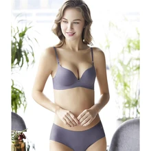 Сексуальный бюстгальтер короткие наборы для женщин пуш-ап белье бесшовный бюстгальтер без косточек нижнее белье женское сексуальное нижнее белье Комплект трусов