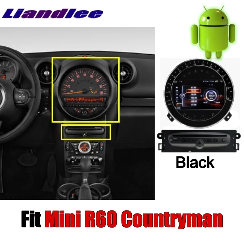 Flash Deal Liandlee Car Multimedia No DVD Player NAVI For Mini Countryman R60 2010~2017 Android system Car Radio Stereo GPS Map Navigation 1