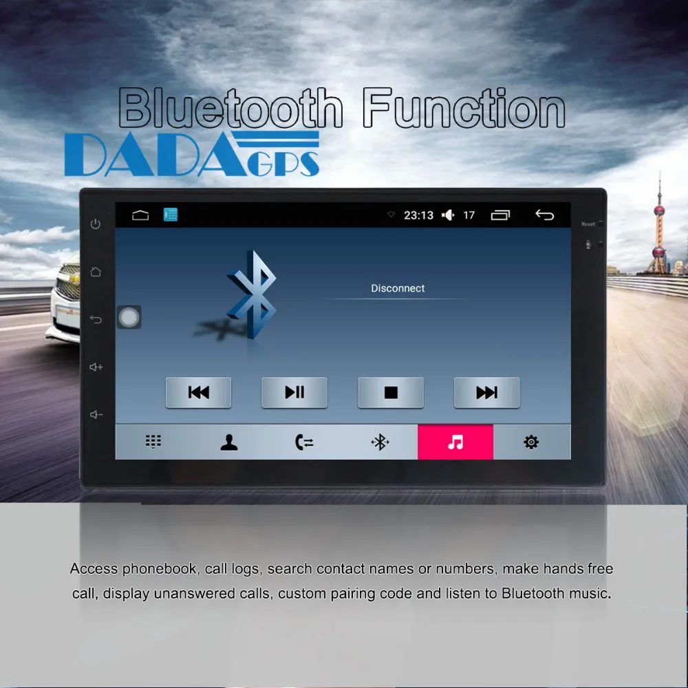 Perfect 2 DIN Android 6.0 System 8 Core Car Radio GPS Navigation For Nissan Universal Car DVD Player Multimedia Audio Video Auto Satnav 5