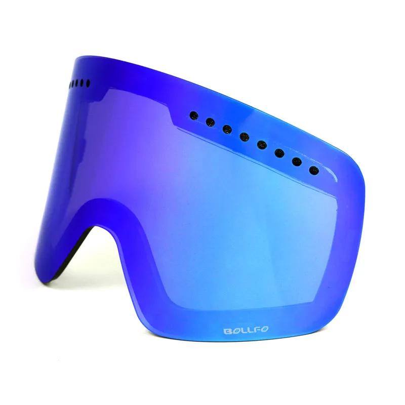 Магнитные двойные слоистые линзы, лыжные, противотуманные, UV400 очки для сноуборда, лыжные очки, очки для лыжных очков, мужские и женские