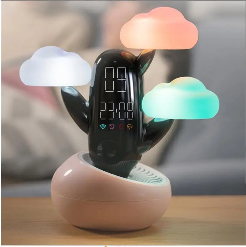 

SHS-YD840, Cloud Time Night Lamp, Bedroom Bedside Lamp, Multifunctional Alarm Clock, Sleep Table Lamp