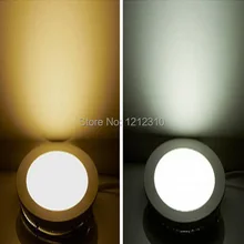 DHL 10 шт./лот 25 Вт Светодиодный светильник утопленный Круглый светодиодный потолочный светильник 85-265 в теплый белый/холодный белый