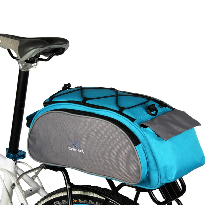 13L Bicycle Rear Bag Multifunction Shelf Utility Bike Rear Frame Pannier Large MTB Road Bicycle Bags Shoulder Bag BG0072 (1)