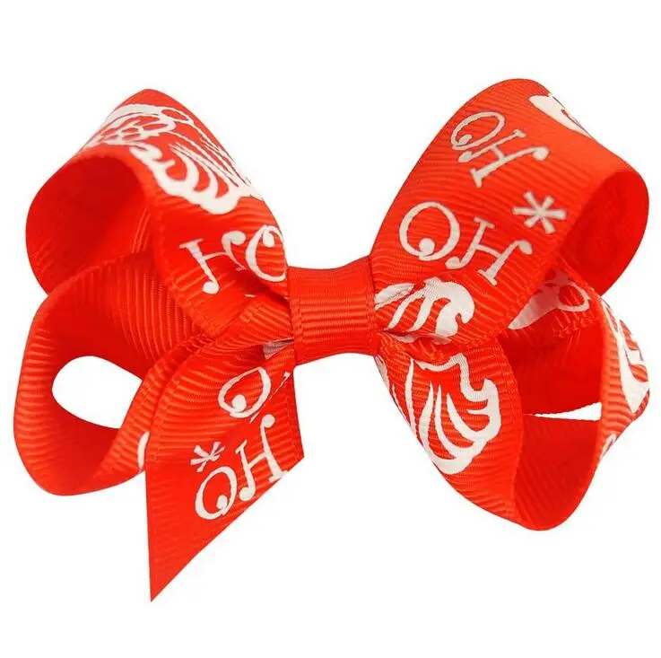 Free Shipping 25pcs/lot 3&quot HOLIDAY Boutique Hair Bow | Аксессуары для одежды