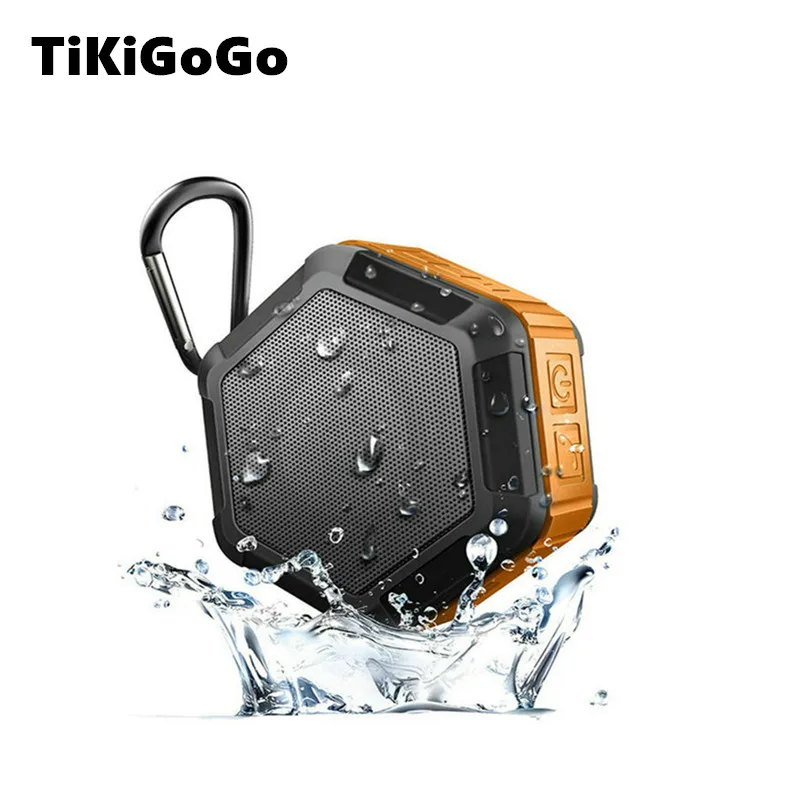 Tikigogo открытый Bluetooth Динамик Беспроводной Hi-Fi стерео звук IP65 водонепроницаемый