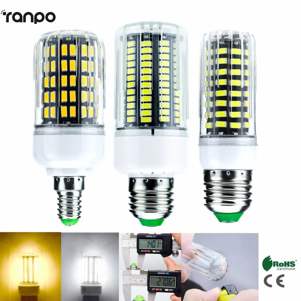 E27 E14 Светодиодная лампа 5733 SMD 9 Вт 12 18 25 30 осветительная AC 110 В 220 прожекторы для