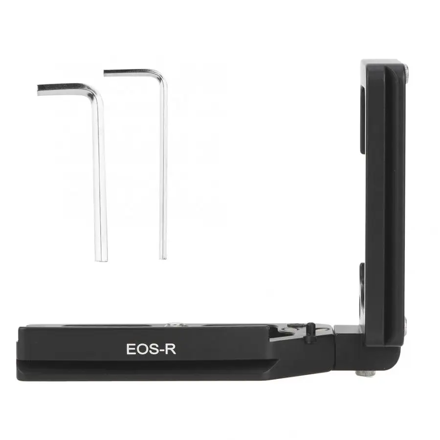 

Aluminum Quick Release Plate Vertical Shooting L Bracket for Canon EOS-R Mirrorless Camera