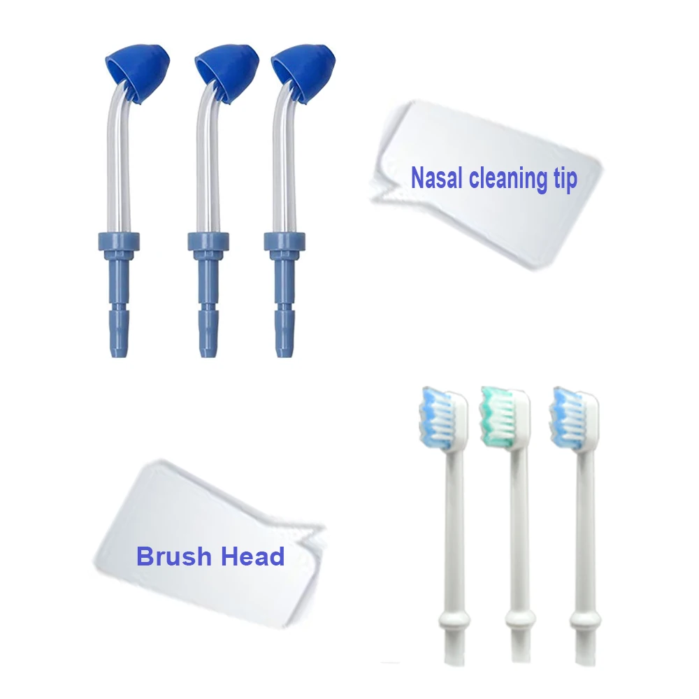 12 pcs Waterpulse Waterpik Nicefeel Flycat Jet Tips Replacement Nozzles Dental Water Flosser Oral Irrigator Hygiene Accessories