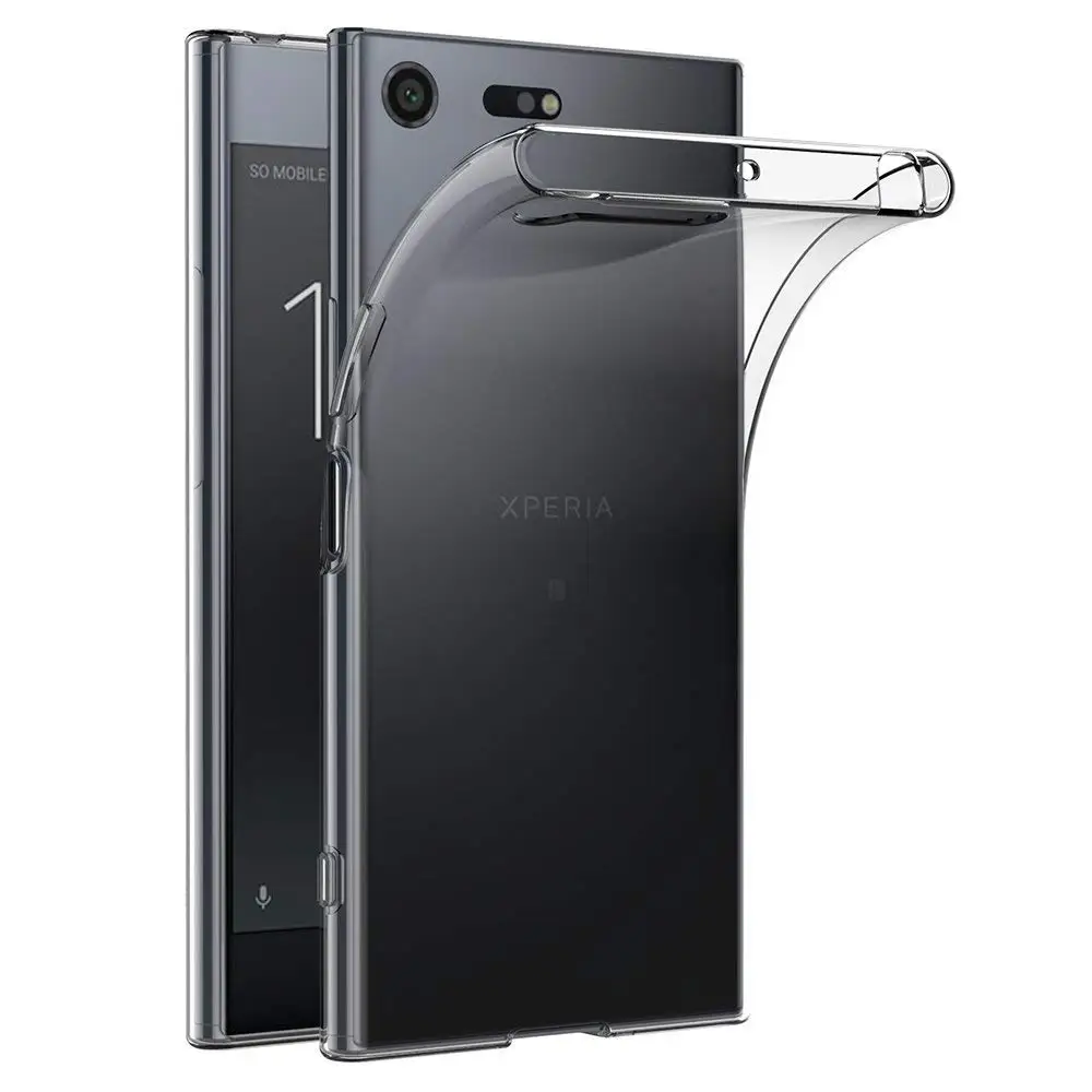 Case for Sony Xperia XZ Premium 5.5 inch Ultra Thin Soft Silicone TPU Rubber Gel Bumper Transparent Back Cover Clear Phone |