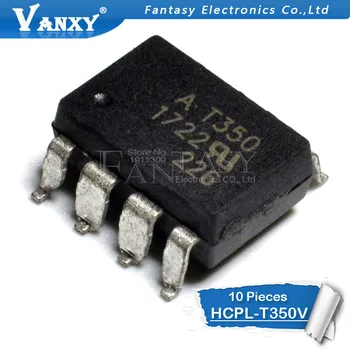 

10pcs HCPL-T350V SOP-8 AT350 SOP AT350V SOP-8 high-speed coupled device