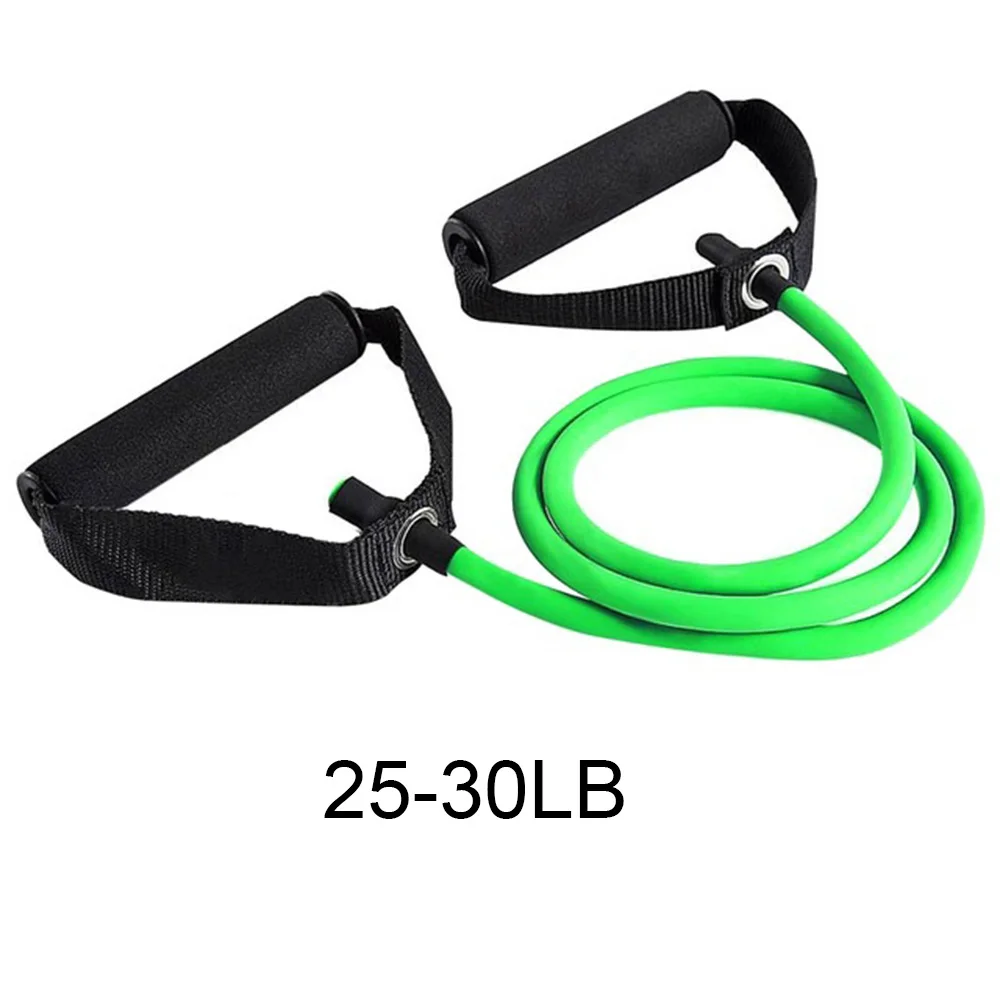 Yoga Pull Rope Fitness Exercises Resistance Bands with Handles Home Gym Strength Training Tubes Workout Bands for Shoulder Arm (8)