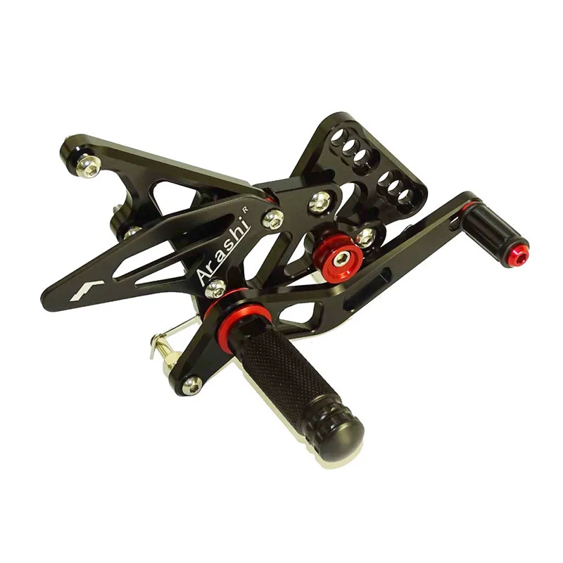 Rearsets SUZUKI GSXR1000 2005-2006 K5 (HF-4) Black F