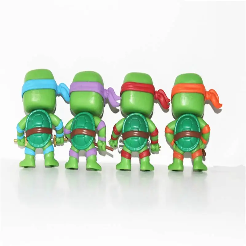 Funko POP 6 шт./набор Brother TMNT фигурка игрушка мультфильм цифровая Коллекция Модель подарок на день рождения игрушки