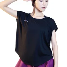 VEQKING, свободная тонкая рубашка для йоги, топы, быстросохнущая Спортивная футболка, Спортивная футболка для спортзала, бега, футболки для упражнений, спортивный Топ для женщин