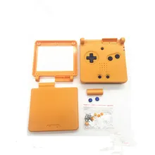Корпус Оболочка Чехол w/голубые пуговицы для Nin. endo Gameboy Advance SP GBA SP
