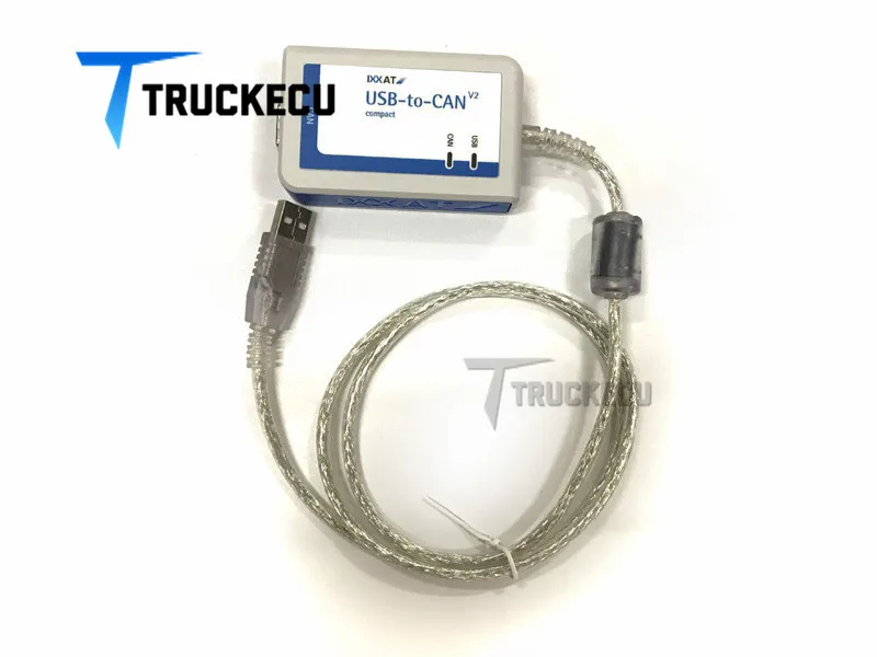 Для диагностического набора MTU (USB to CAN V2) Diasys 2 7 USB key IXXAT TO V2 compact + ADEC MDEC cable|Кабели