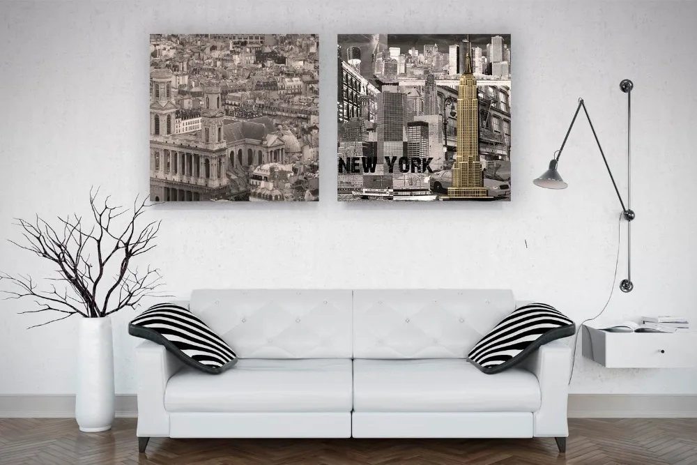 Acquista all'ingrosso online moderna architettura stampe da ... Architetture moderne sfondo
